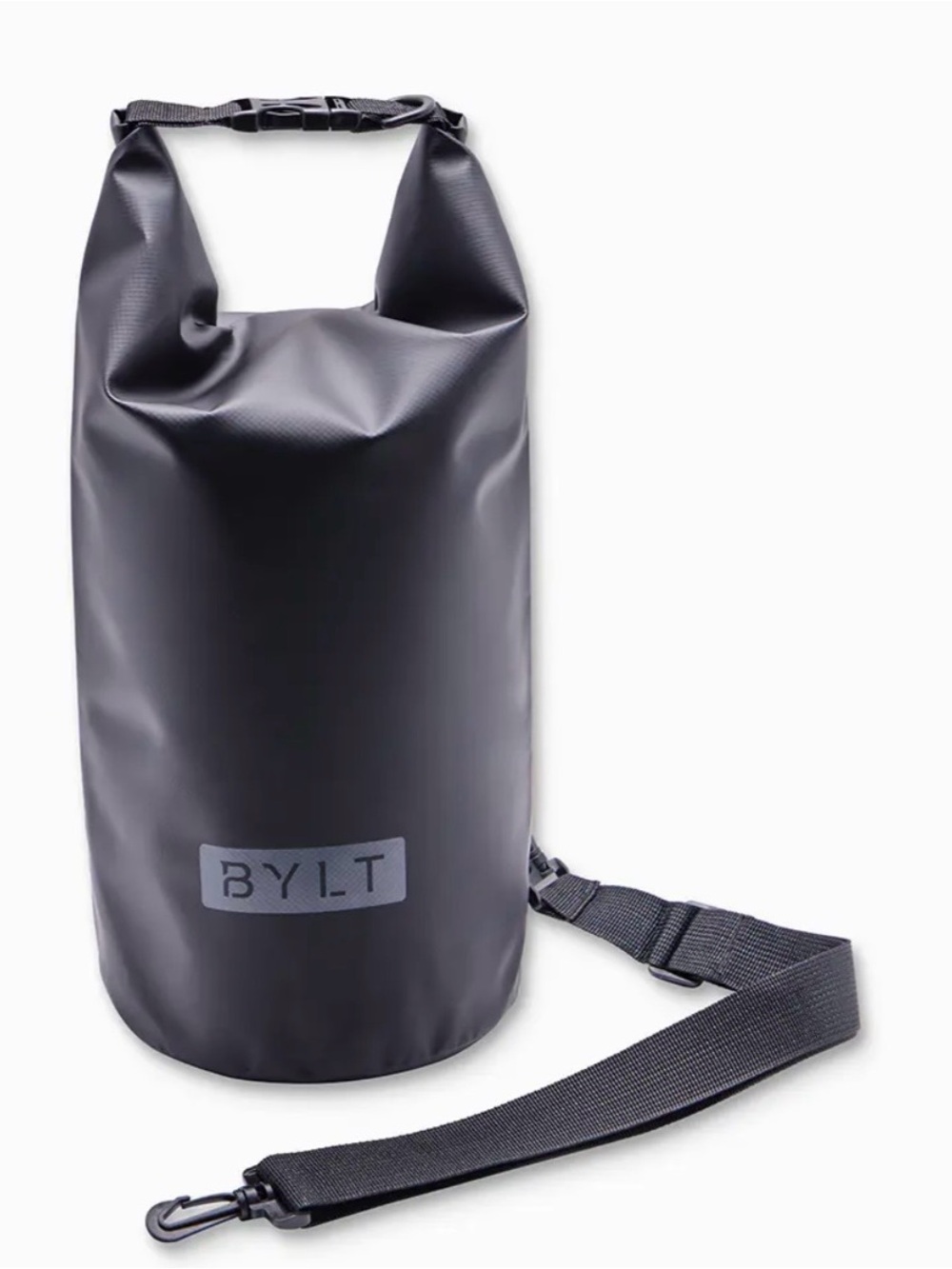Bylt Black Roll-Top Dry Bag Sling NWT